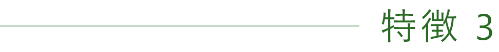 特徴2